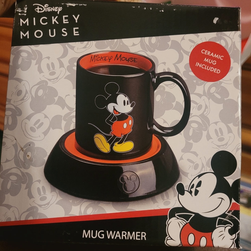 *NIB* Disney Collectible Mickey Mouse Mug and Mug Warmer